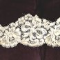 Vintage Ivory Alencon Lace Border Trim