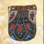 ANTIQUE Micro-Beaded Purse Fragment without Frame
