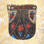 ANTIQUE Micro-Beaded Purse Fragment without Frame