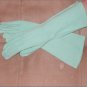 Vintage 1940's "aqua-marine" 3/4 length Dress Gloves by Max Mayer