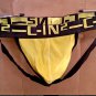Vintage Yellow Mesh Jock Strap L 36"-40"