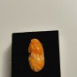 Antique Natural Salmon Coral Hand Carved Cameo For Setting or Collecting