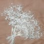 huge lot of White Silk Baby's Breath Flowers with pearls