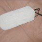 Vintage 1930's White Beaded with Point de Beauvais Eyeglasses Case