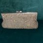 Vintage 1940's Rhinestone Covered Clutch Purse Evening Bag