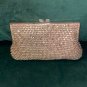 Vintage 1940's Rhinestone Covered Clutch Purse Evening Bag
