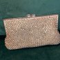 Vintage 1940's Rhinestone Covered Clutch Purse Evening Bag