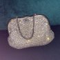 Vintage 1940's Rhinestone Evening Bag Purse