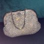 Vintage 1940's Rhinestone Evening Bag Purse