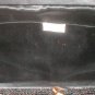 RARE Antique 1930's Tapestry & Black Beaded Evening Clutch Purse by CHARBET