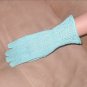 1940's Vintage Light-Blue Crochet Dress Gloves
