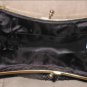 Vintage 1950's WALBORG Black Beaded Evening Bag Purse
