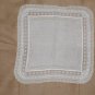 Antique White Lace Bridal Wedding Handkerchief