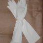 Vintage 1950's Ivory Long Dress Gloves