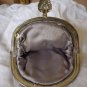 Vintage 1940's Silver Metal Mesh Purse w/ rhinestone clasp