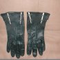 Vintage 1940's Black &White kid-leather Dress Gloves from France
