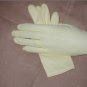1960's Vintage Yellow wrist length Dress Gloves