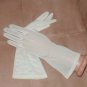 Vintage 1940's Ivory Mesh Dress Gloves