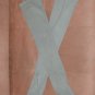 Vintage 1950's Khaki-Green Opera-length Long Gloves