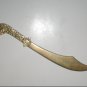 Vintage Brass Sabre Letter Opener circa 1960's