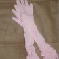 Vintage 1940's Pink Long Formal Gloves