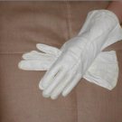 1930's Vintage IVORY Kid Leather Hi-Fashion Gloves