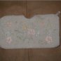 Vintage 1950's White & Pastels Beaded Evening Clutch Purse