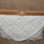 Vintage 1930's White Beaded Evening Purse by WALBORG