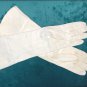 Vintage 1950's Off-White Kid Leather Gloves by MILLAY