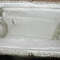 Vintage 1940's Art-Deco Silver Beaded Evening Purse