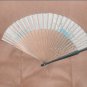 Vintage 1950's Japanese Hand Painted Silk Folding Fan