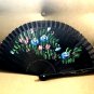Vintage 1950's Hand Painted Fan from SPAIN