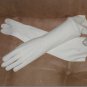 Vintage 1954 Off-White Doeskin Leather Formal Gloves by ARIS new w/ tag