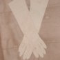 Vintage 1940's Pale Blush color Cotton Dress Gloves