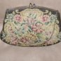 Antique 1920's Needlepoint Tapestry Evening Bag Purse