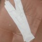 Vintage 1960's WHITE nylon Opera-length Long Gloves