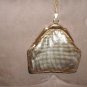 Vintage 1930's WHITING & DAVIS Gold Metal Mesh Flapper Purse