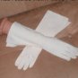 Extremely RARE.... 1930's High Fashion Off White Cotton Gloves by Sylvia Hayes