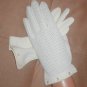 1950's Vintage wrist length White Gloves by Kayser
