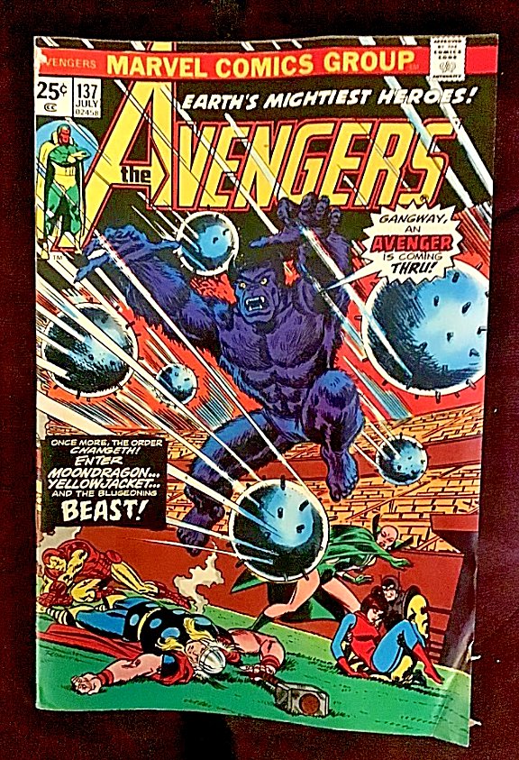 Avengers #137 Bronze Age Marvel Comic Book