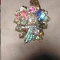 Vintage Rhinestone "Parrot" Dress Clip