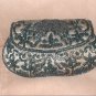Vintage Black Beaded Evening Bag made in FRANCE by Michel Swiss