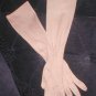 Vintage 1950's Coco-Brown Long Dress Gloves
