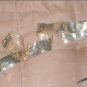 Gold Sequin covered Ribbon
