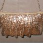 Gold Metal Mesh Evening Purse