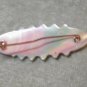 Vintage 1940's MOTHER Brooch Pin carved Mother of Pearl