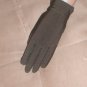 Vintage 1950's Expresso color wrist-length Nylon Gloves by ARIS