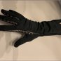 RARE.... 1950's High Fashion Black Evening Gloves by Sylvia Hayes