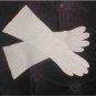 Vintage 1940's mushroom color Long Cotton Gloves by GRANDOE