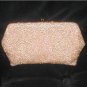 Vintage 1950's Gold Beaded Evening Bag Clutch Purse